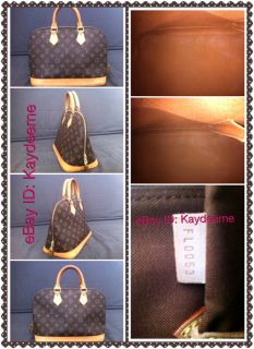 Authentic Louis Vuitton Monogram Alma Handbag ✿ Pre Owned
