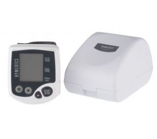 Homedics 120 Memory Automatic Wrist Blood Pressure Monitor —