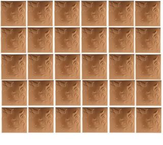 Decorative Tin 30 PC 6 Square Wall Tiles with Self Stick Adhesives