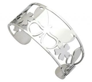 Steel by Design Butterfly Cuff Bracelet   J302147