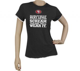 NFL San Francisco 49ers Womens Wear It T Shirt —