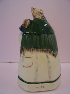 Collectible Leslie Cope Green Market Lady Cookie Jar