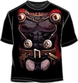  Avengers Thor Nordic Armor Costume Marvel Comics Adult T Shirt