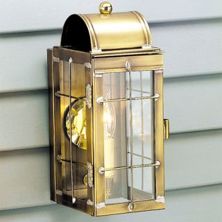  Revival Exterior Wall Lantern Copper Brass Porch Patio Light