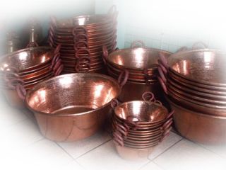 cooking pots store front copper fry pans copper pot racks all copper