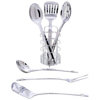 New 7 PC Stainless Steel Kitchen Cooking Chef Tool Set