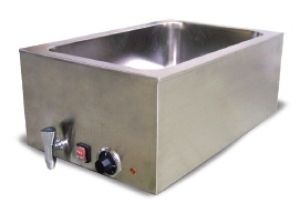 COUNTERTOP FOOD WARMER 1 COMPARTMENT STAINLESS STEEL COMMERCIAL