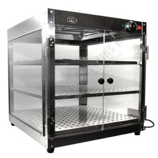 Commercial Food Pizza Warmer Stainless Steel Countertop 24x24x24