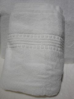 Micro Cotton Hotel Collection White 25x50 100% Cotton Bath Towel