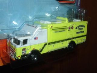Matchbox E One Mobile Command Truck Working Parts Fire