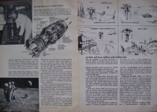 1969 Bell Rocket Belt Jet Pack Orig Test Flight Article