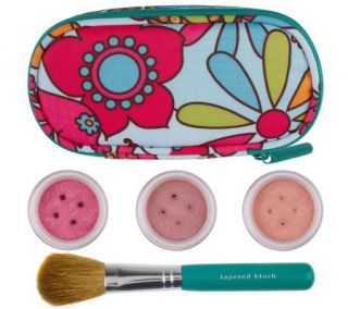 Bare Escentuals Must Have Blushes 4 piece Kit w Bag —