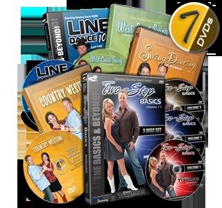 Country Dance Pack 5 Videos Trautman Lessons DVD