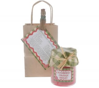 Homemade Candle with Gift Bag and Recipe Card by Valerie —