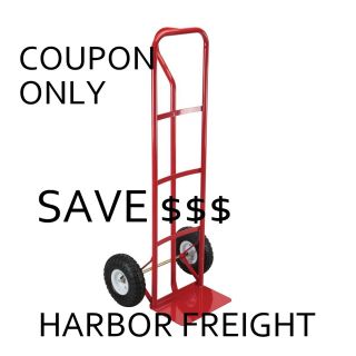 Harbor Freight Coupon Haulmaster Heavy Duty Dolly Hand Truck $29 99