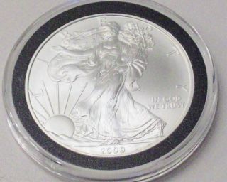 Uncirculated 2009 American $1 00 Silver Eagle 1 Troy oz of Pure Silver