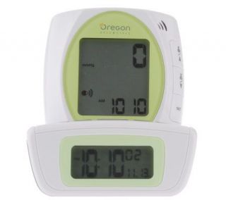 Oregon Scientific Talking BP Monitor w/ Alarm Clock —