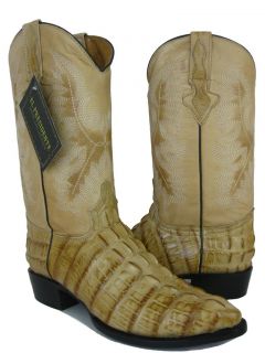  Leather Tail Cut Crocodile Alligator Cowboy Boots for Western