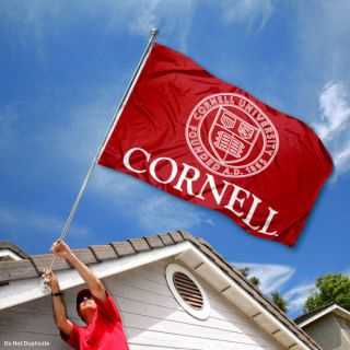 Cornell University Big Red Flag Bears Large 3x5