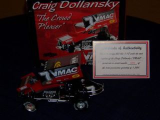 18 Scale Diecast Craig Dollansky GMP Dirt Sprint Car