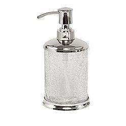  trends crackle lotion dispenser simple lines and crackle glass