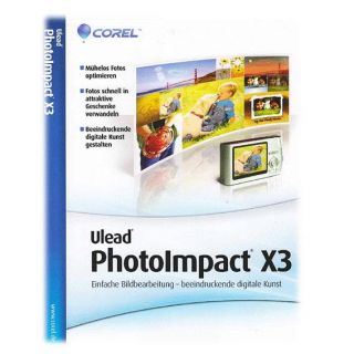 Corel Ulead PhotoImpact X3 Limited Edition DVD Edition deutsch