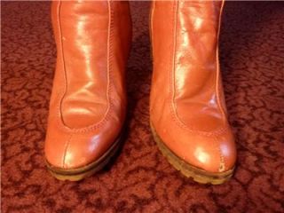 Vintage Bootalinos by Corelli Tall Platform Zip Boots Size 7