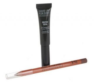 MAKE UP FOR EVER Eyebrow Pencil & Long Wear Brow Seal —