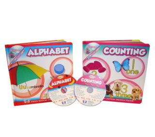 Alphabet/Counting Sing Play Learn 2 Book 2 Music CD Set —