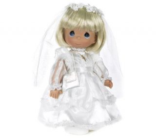 Precious Moments 12 First Communion   Blonde Doll —