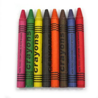 Classic Colors Drawing Wax Crayons Pastels New Supply 