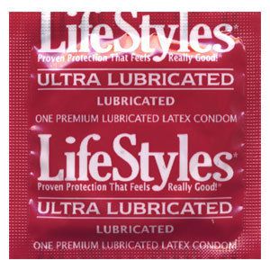 100 Ultra Lubricated Lifestyles Condoms