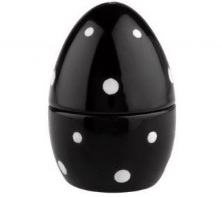 Temp tations Polka Dot Figural Egg Salt & Pepper Shaker Set — 