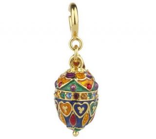 Imperial Hearts Egg Charm by Joan Rivers —