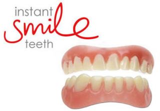  Smile Teeth Top Bottom Dr Baileys Cosmetic False Fake Dentures Dental