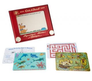 Etch A Sketch 50thAnniversary SignatureEditio w/ Certificate of 