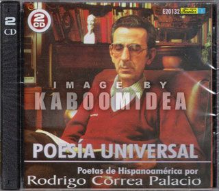 Rodrigo Correa Palacio Poesia Universal 2 CD s Colombia