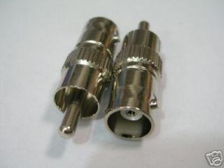 BNC Female to RCA Male Coaxial Connector Adapters 78