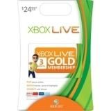 Microsoft Gaming Card 52K 00051 Xbox 360 Live 3mo Gold Card En US 20 3