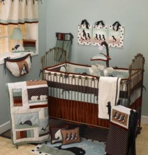 Cotton Tale Designs Arctic Babies 4 pc Crib Bedding Set   NEW