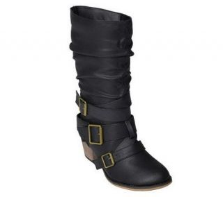 Journee Collection Womens Gossip Mid Calf Boots —