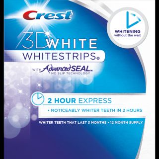 Crest 3D Whitestrips 2 Hour Express Factory SEALED 2013 Exp Date Fast