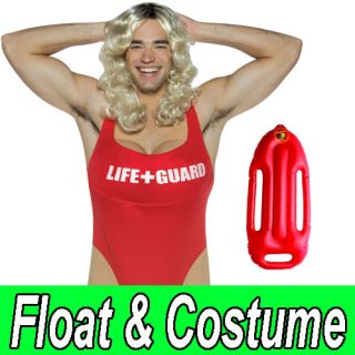  Anita Waxin Lifeguard Baywatch Fancy Dress Costume and Float