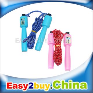 Colorful Digital Skipping Jump Sports Counting Rope