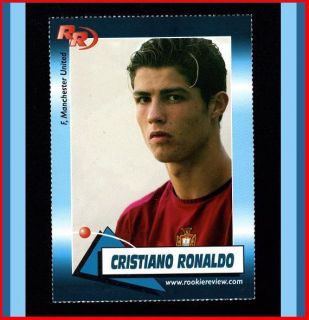 12 Lot Cristiano Ronaldo RARE 2004 Rookie Review Card