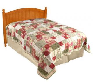Sadies Square Handcrafted 100Cotton Twin Quilt —