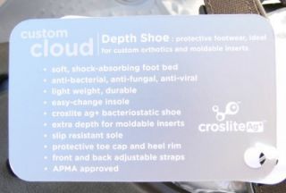 New Crocs Crocsrx RX Custom Cloud Shoes Clogs Orthopedic Mens 9 5 for