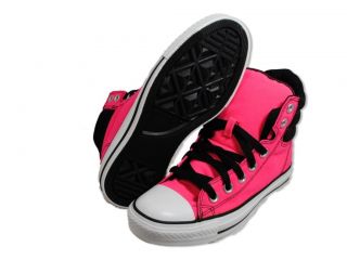 Converse Women Shoes Ct Padd Coll Hi Pink Black Athletic Shoes Sz 5