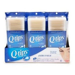qtips q tips cotton swabs triple pack 1875 total fresh factory sealed