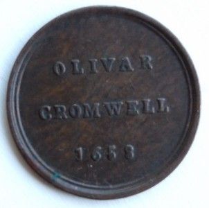 Oliver Cromwell Kirk Medal Sentimental Magazine 1775